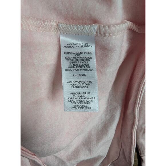 Vineyard Vines Shep Shirt Womens L Flamingo Heather Relaxed 1/4 Zip 2K001890 NWT - Picture 5 of 5